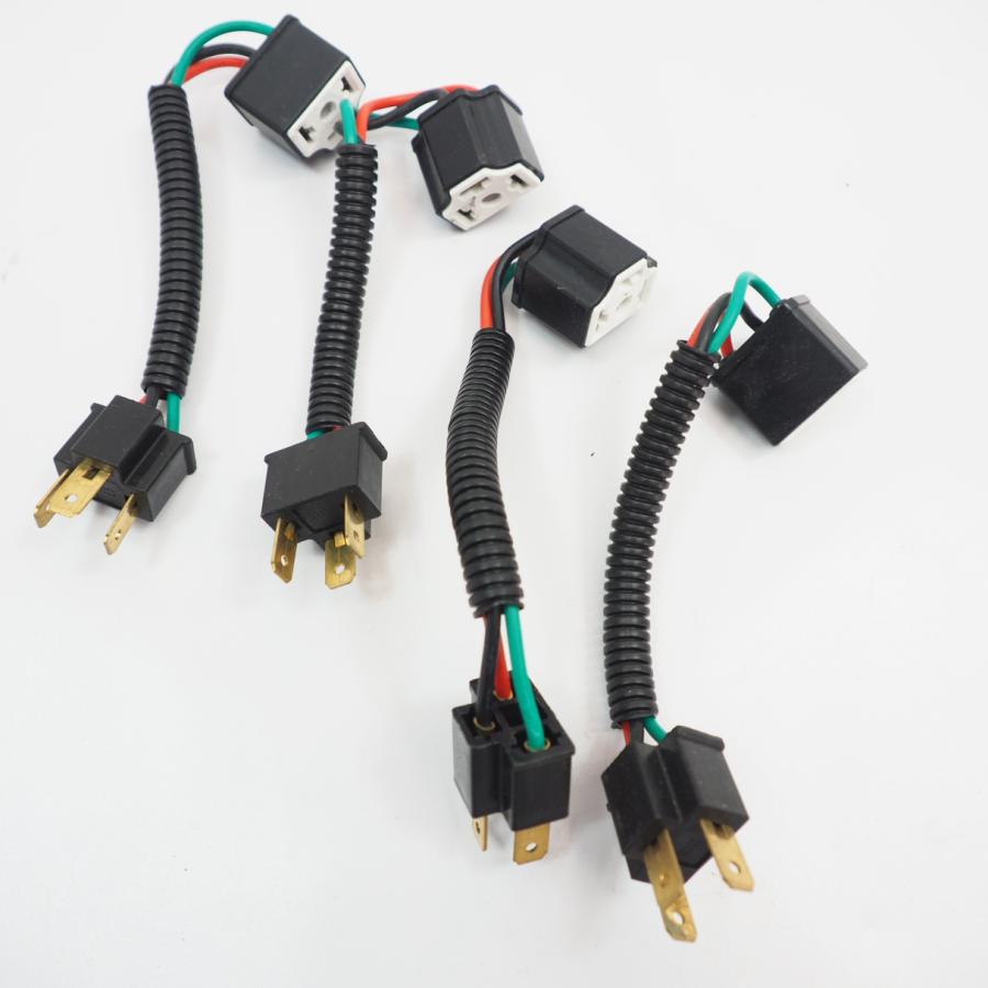 H4ヘッドライト 延長ハーネス カプラー配線SR400 CB400SS ST250 250TR