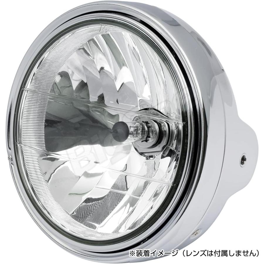Zタイプ メッキ ヘッドライトケース リムZ1Z2 Z1000Mk2 KZ1000 H2 W3