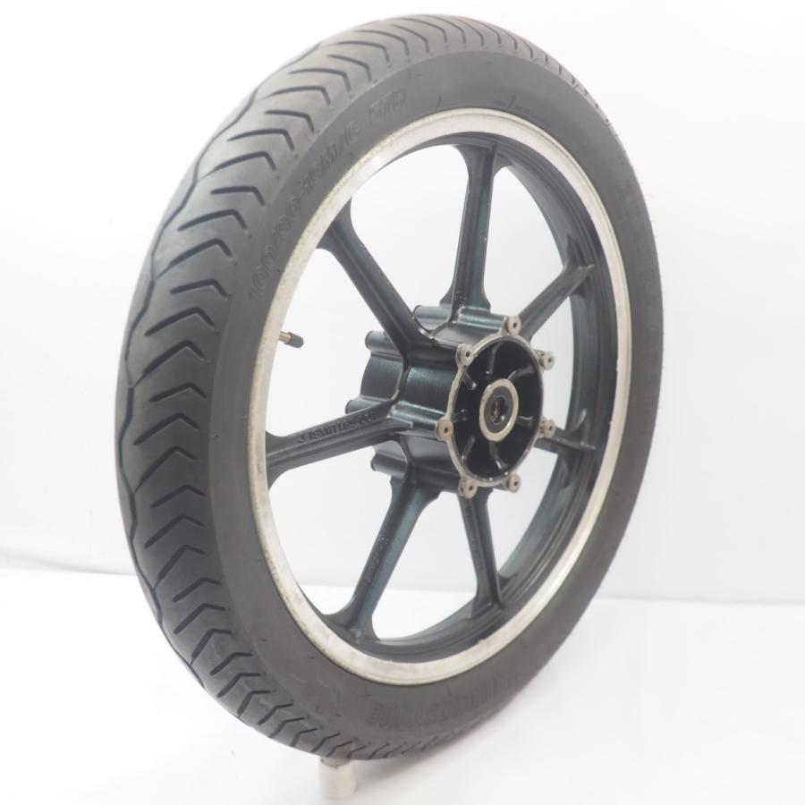 曲がり無 Z750スペクター 純正 フロントホイール KZ750P ホイール 19x1