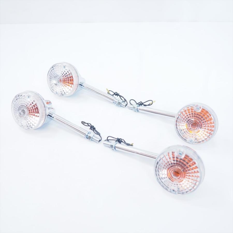 GS400純正タイプ クリア ウインカー4個GSX400インパルスGSX400F GS750