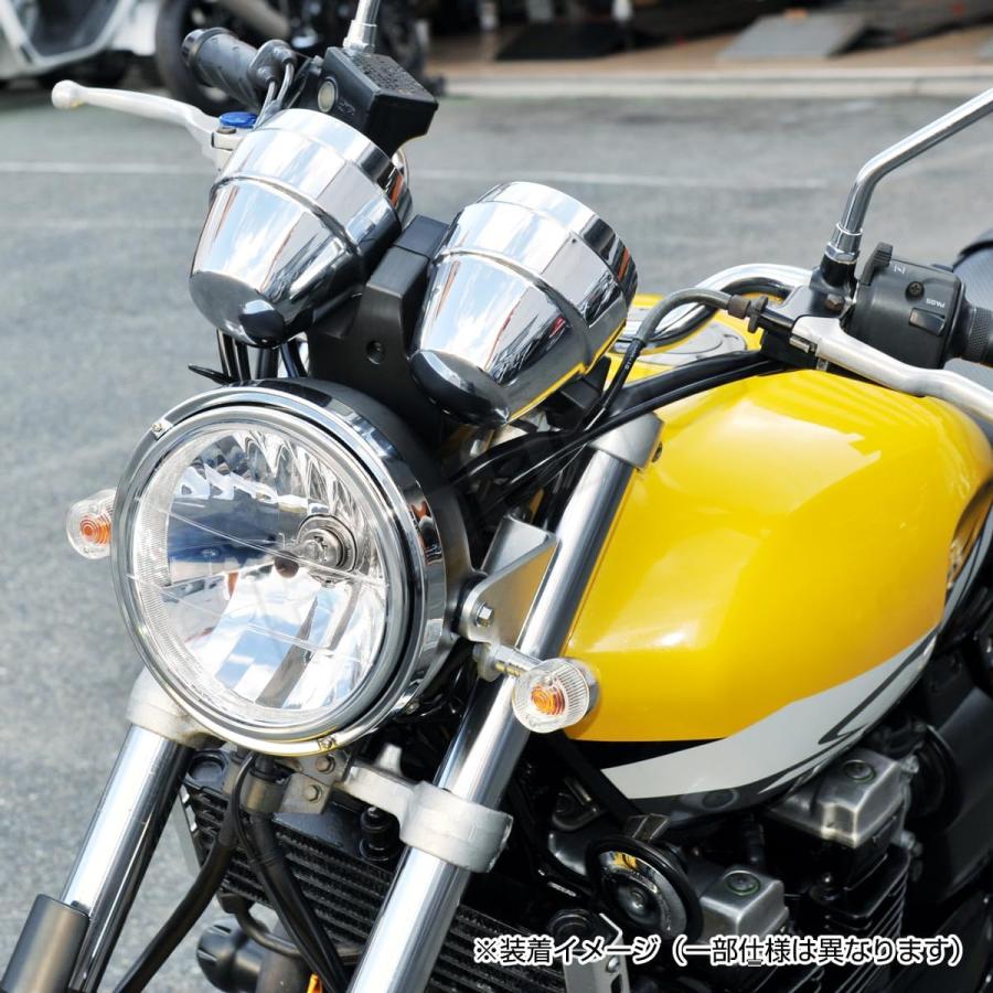 180mmマルチリフレクターヘッドライトMUN110101BK SR400 XJ400 XJR400R