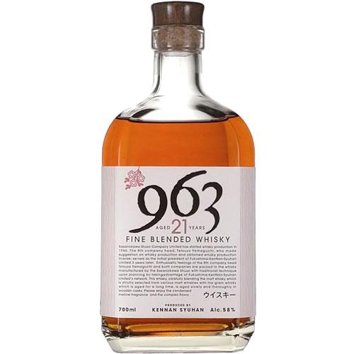 笹の川酒造 963 21年 ファイン ブレンデッドウイスキー 700ml 58度