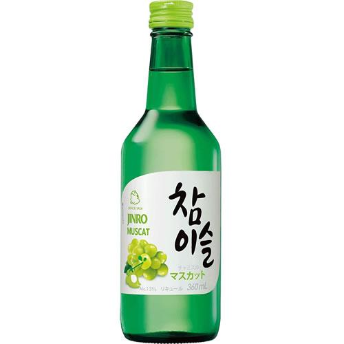 最安値✨チャミスル マスカット 360ml x 60本✨ チャミスルマスカット(360ml)』1BOX20本入 韓国焼酎 韓国卸市場