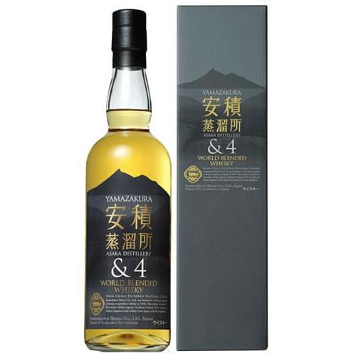 YAMAZAKURA 安積蒸溜所&4 700ml 47度 笹の川酒造 山桜 ファイン