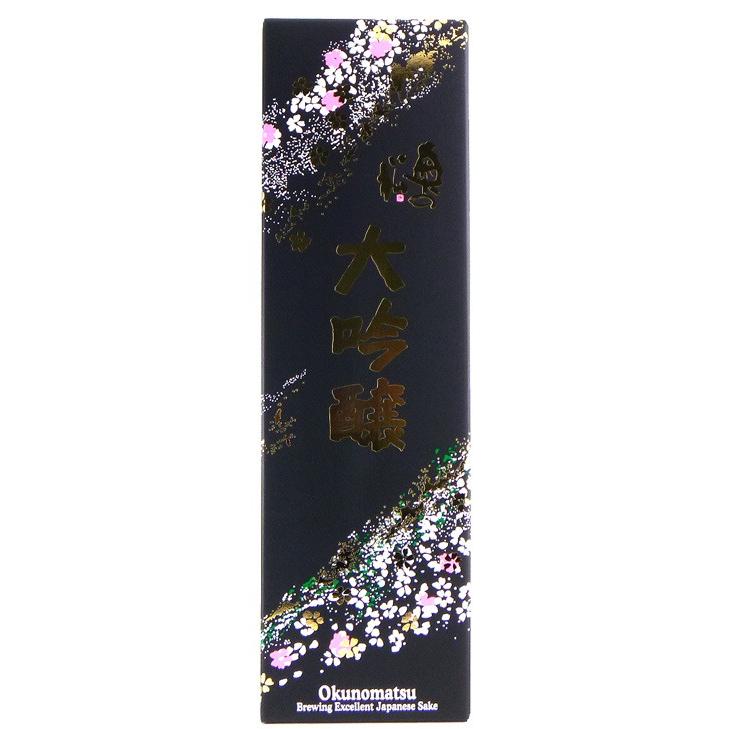 奥の松酒造】奥の松 大吟醸桜ラベル 1800ml ギフト プレゼント