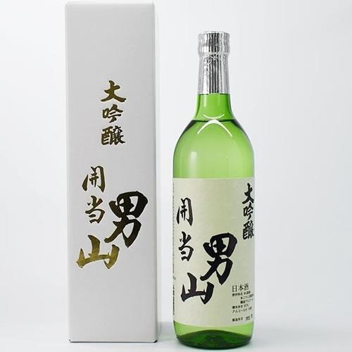 新酒鑑評会金賞受賞酒 開当男山 大吟醸 720ml 開当男山酒造 福島 会津