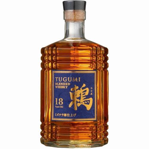 鶫 つぐみ 18年 ミズナラ樽仕上げ 700ml 43度 国産 ブレンデッド 鶫 つぐみ 18年 ミズナラ樽仕上げ 700ml 43度 国産 ブレンデッド