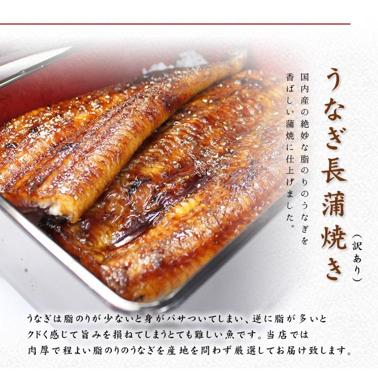 ウナギ うなぎ 国産 長蒲焼き160g〜170g×1尾 訳あり 《eel-ue1》〈ue1