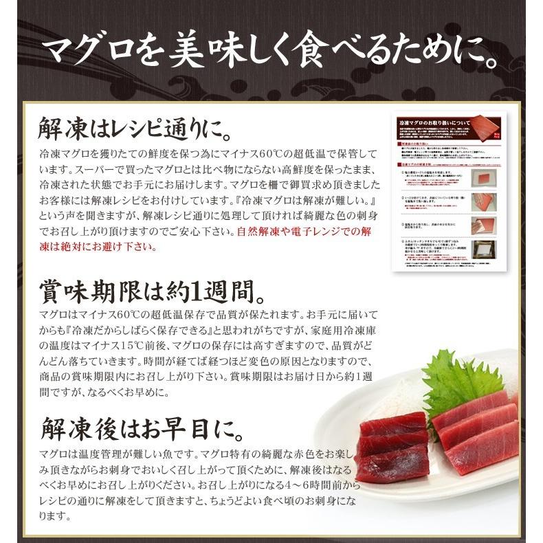 本マグロ大トロ400g（200g×2サク）送料無料 解凍レシピ付 刺身 食べ物