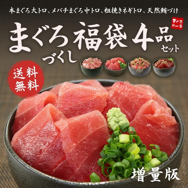 お歳暮 ギフト 送料無料 まぐろ尽くし福袋 増量版 大トロ 中トロ ネギトロ づけ Not Ds1 Ds1 Yd5 マグロ尽くし福袋 2p sp まぐろ処一条 通販 Yahoo ショッピング