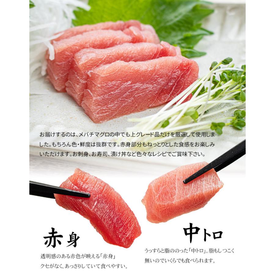 訳あり わけあり 天然マグロトロ赤身セット700g 送料無料 刺身