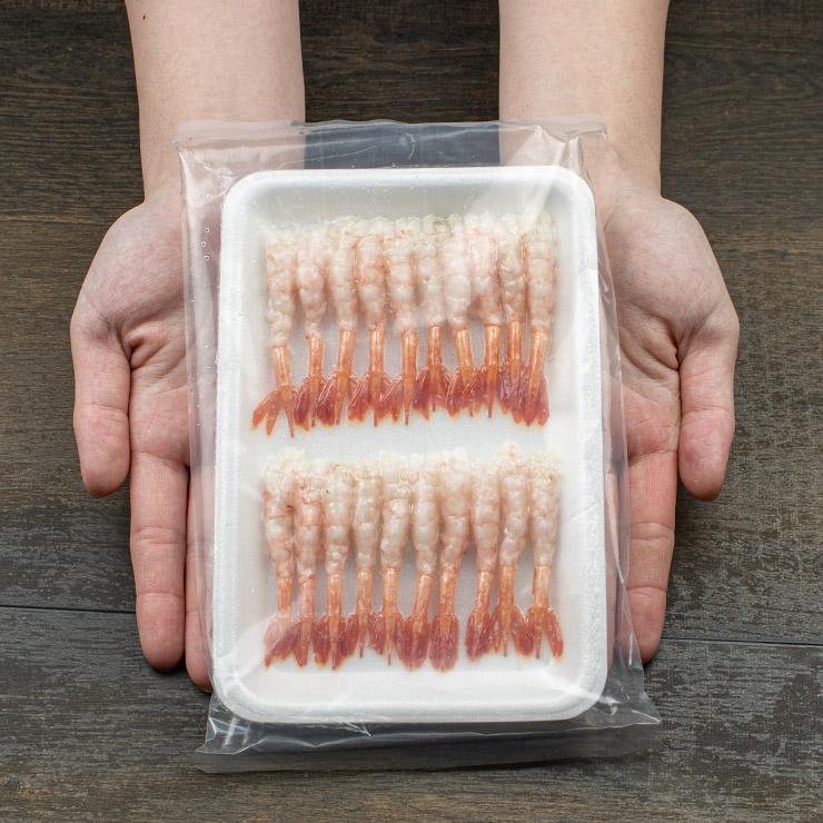 甘えび あまえび 尾付きむき甘えび20尾 刺身 海鮮丼 爆買〈eb〉[[甘