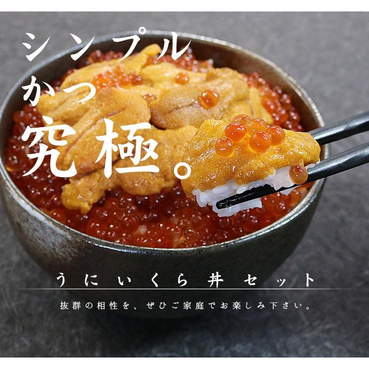 母の日 プレゼント 海鮮 うに いくらセット 海鮮丼 海鮮セット 刺身 食べ物 送料無料《ref-ur1》[[ウニイクラセット-2p]｜ichijyo｜18