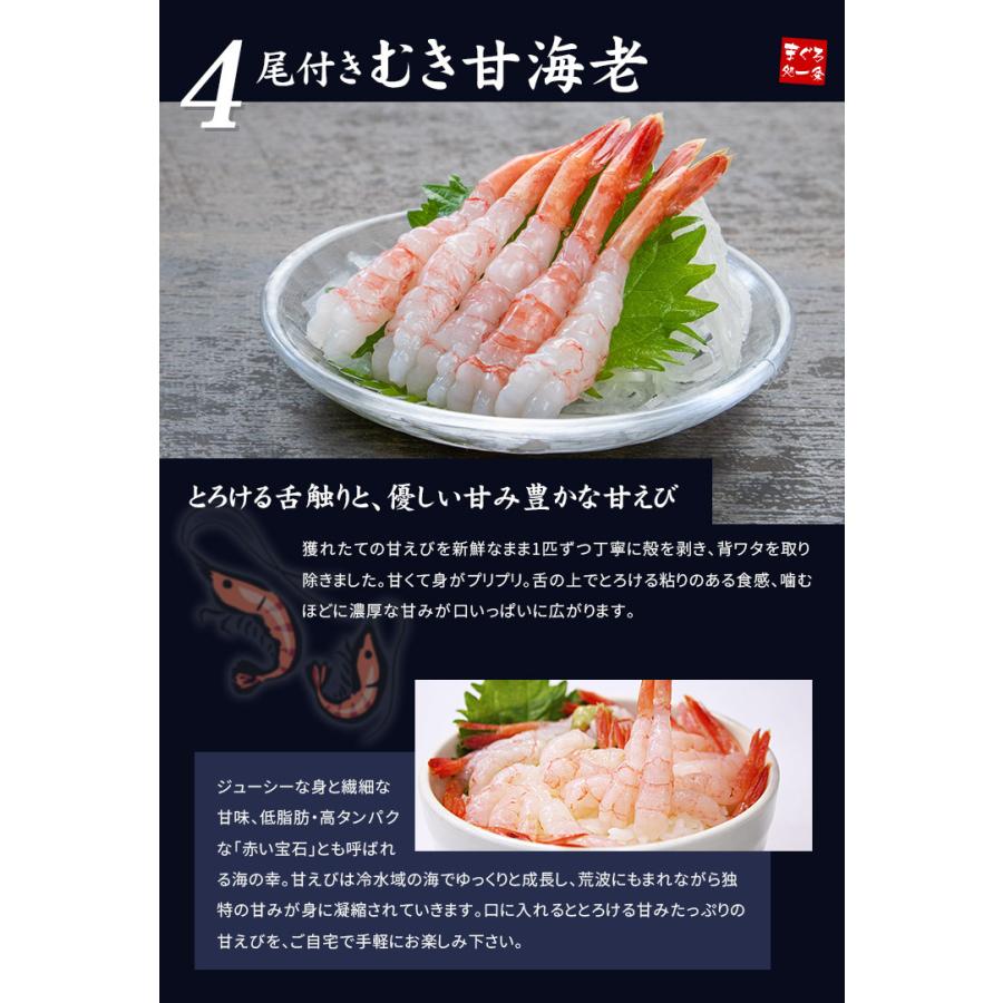 母の日 プレゼント 海鮮 マグロ中トロ ネギトロ 生ほたて 甘えび 海鮮4品セット「彩」いろどり 3〜4人前 送料無料 os om22〈ird1〉[[海鮮セット彩いろどり]｜ichijyo｜09