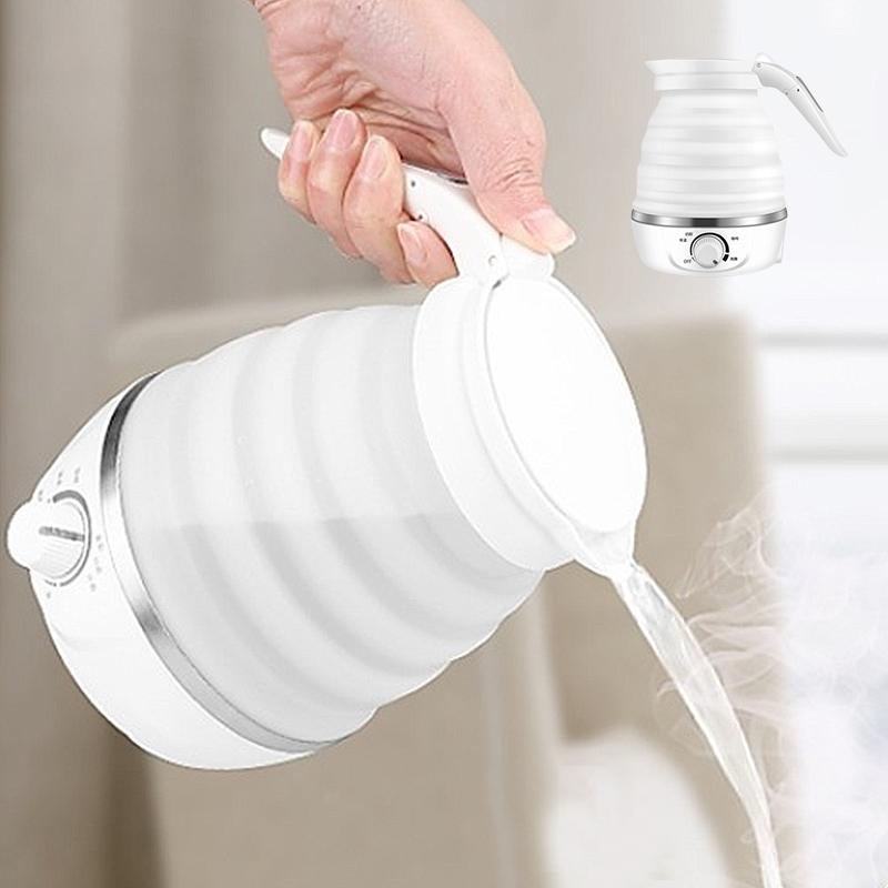 倍 電気ポット 76 Off 電気ケトル 湯沸し器 折りたたみ可能 シリカゲル おしゃれ 卓上 再沸騰 新生活 赤ちゃんのミルク 一人暮らし 家族 小型 お湯 給湯