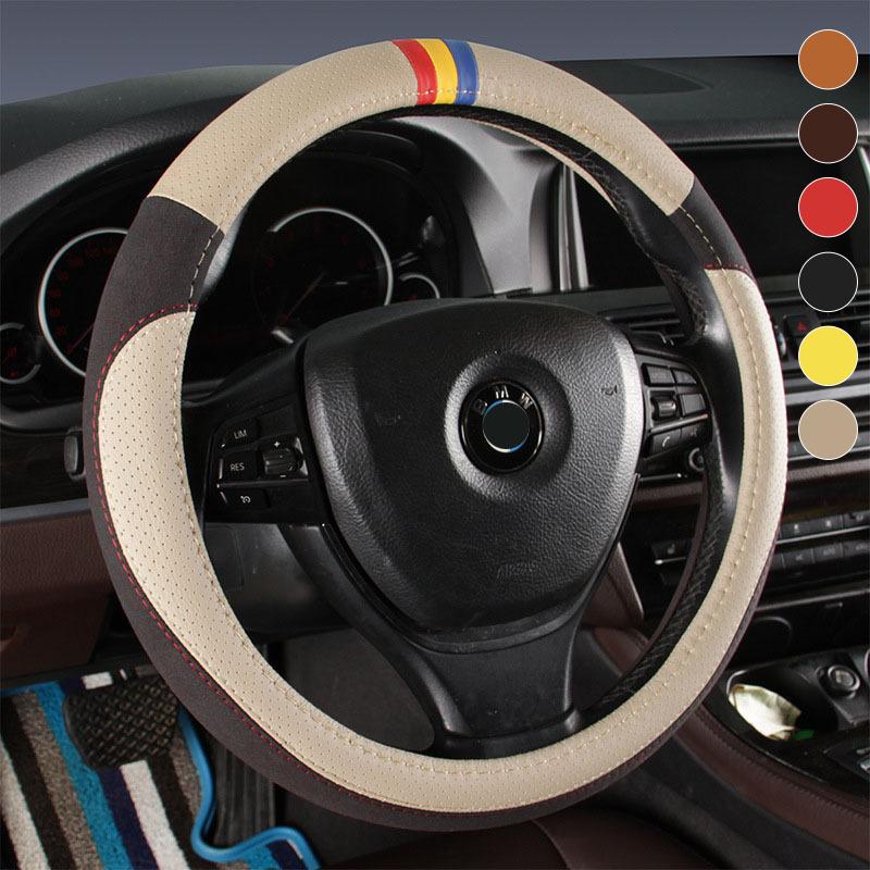 倍 倍 倍 ハンドルカバー 軽自動車 おしゃれ 本革 高級 Mサイズ ステアリングカバー 普通車 O型 運動風 通気性 手触りよし 汚れ防止 滑り防止 カー用品 Ichika Gaikou Qcyp Cbt 66 Ichika自動車用品 通販 Yahoo ショッピング
