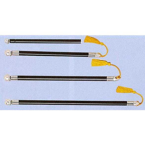 小旗用真鍮製伸縮旗棒（120cm） : kt-110-4-120cm : 旗とカップ 