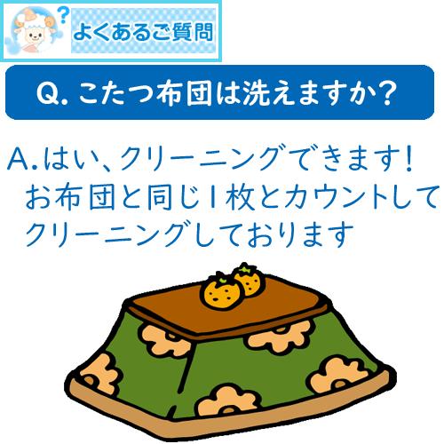 布団クリーニング ３枚★1位獲得 カビ取り無料 返金保証 ペット対応★羽毛布団 羊毛布団もOK!【送料無料】 ふとんクリーニング こたつ布団｜ichikawa929｜06