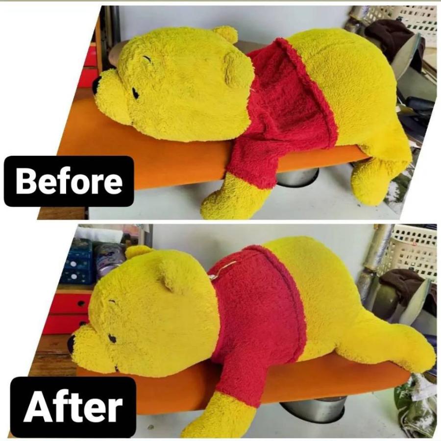 ぬいぐるみクリーニング【Lサイズ】 1体（65cm×70cm以内 45Lゴミ袋に入る大きさ）の画像