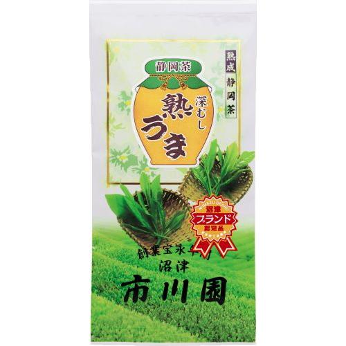 緑茶 静岡茶 掛川茶 深蒸し茶　熟うま100g袋入 沼津ブランド認定茶 茶葉｜ichikawaen｜04