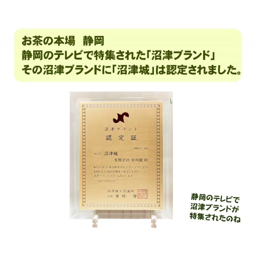 深蒸し煎茶 沼津城 100g 袋入り 沼津ブランド認定茶 上級 静岡茶 S 1079 静岡茶の通販 沼津 市川園 通販 Yahoo ショッピング