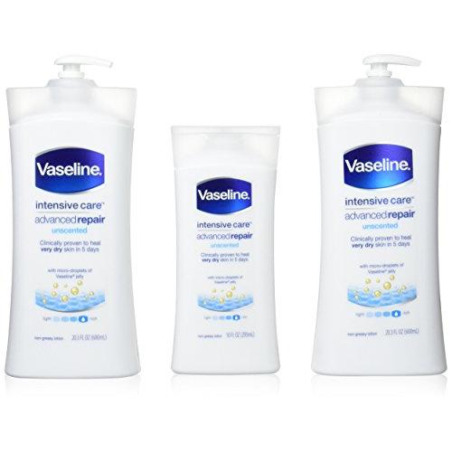 ヴァセリン アドバンスドリペア ボディローション 3本セット 600ml×2本+295ml×1本 VASELINE ワセリン ローション