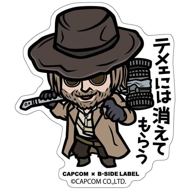カプコン CAPCOM×B-SIDE LABELステッカー バイオハザード