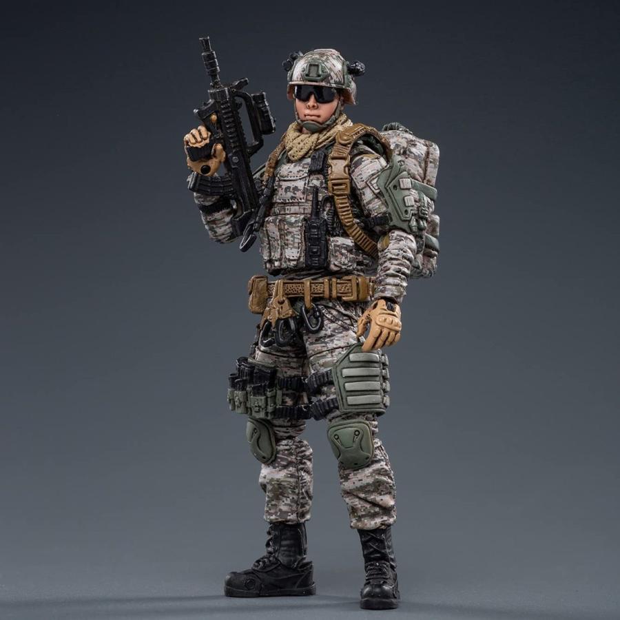 JOYTOY 1/18 アクションフィギュア 4インチ 第二次世界大戦 ソ連将校/PLA 特殊部隊 兵士 721343