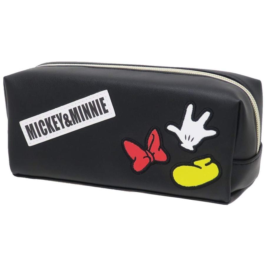 ミッキー ミニー 筆箱 ワッペン Box ペンケース ボックスロゴ ディズニー Ichimangoku 通販 Yahoo ショッピング