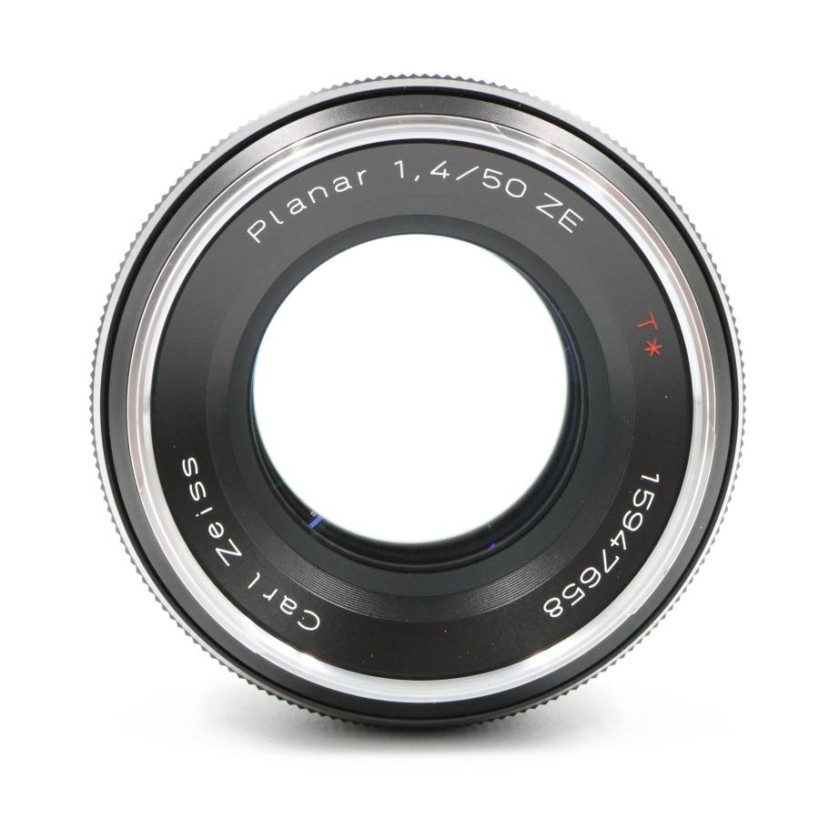 極上品】Carl Zeiss 50mm F1.4 ZE for Canon カールツァイス光学極上