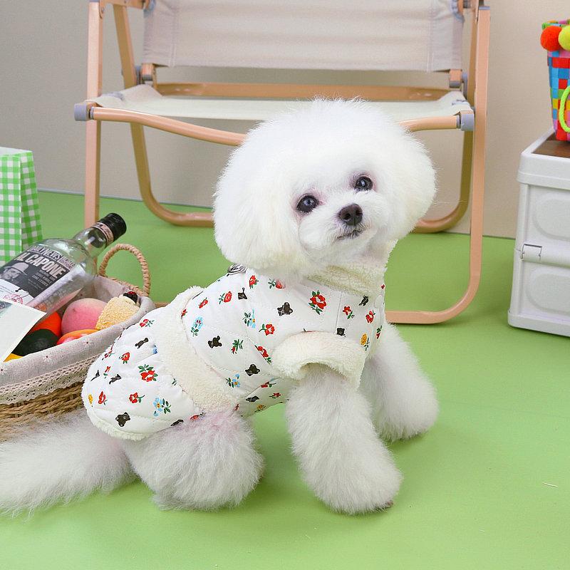 犬 服 ワンピース 秋 冬 お腹開き 防寒 あったか フリース モコモコ