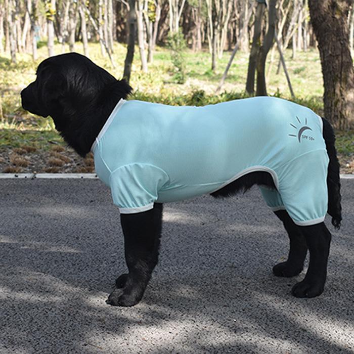犬 服 夏 クール 大型犬 UVカット 紫外線対策 UPF50+ ストレッチ 機能