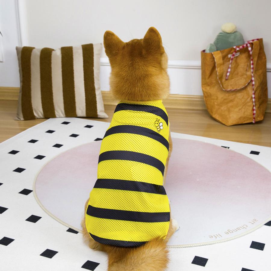 犬服 タンクトップ 中型犬 大型犬 夏服 メッシュ 速乾 伸縮 UV対策