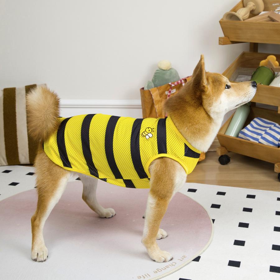 犬服 タンクトップ 中型犬 大型犬 夏服 メッシュ 速乾 伸縮 UV対策