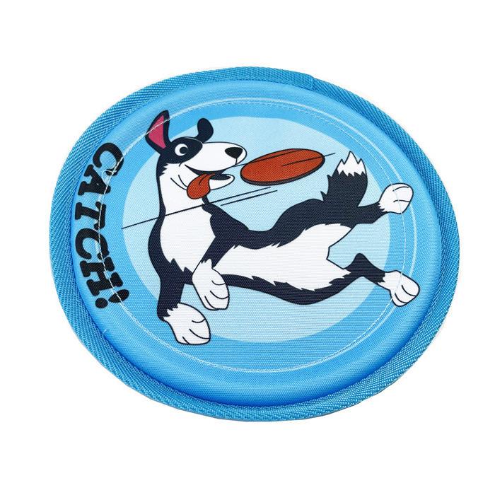 犬 フリスビー 布製 丸型 フライングディスク オックスフォード生地