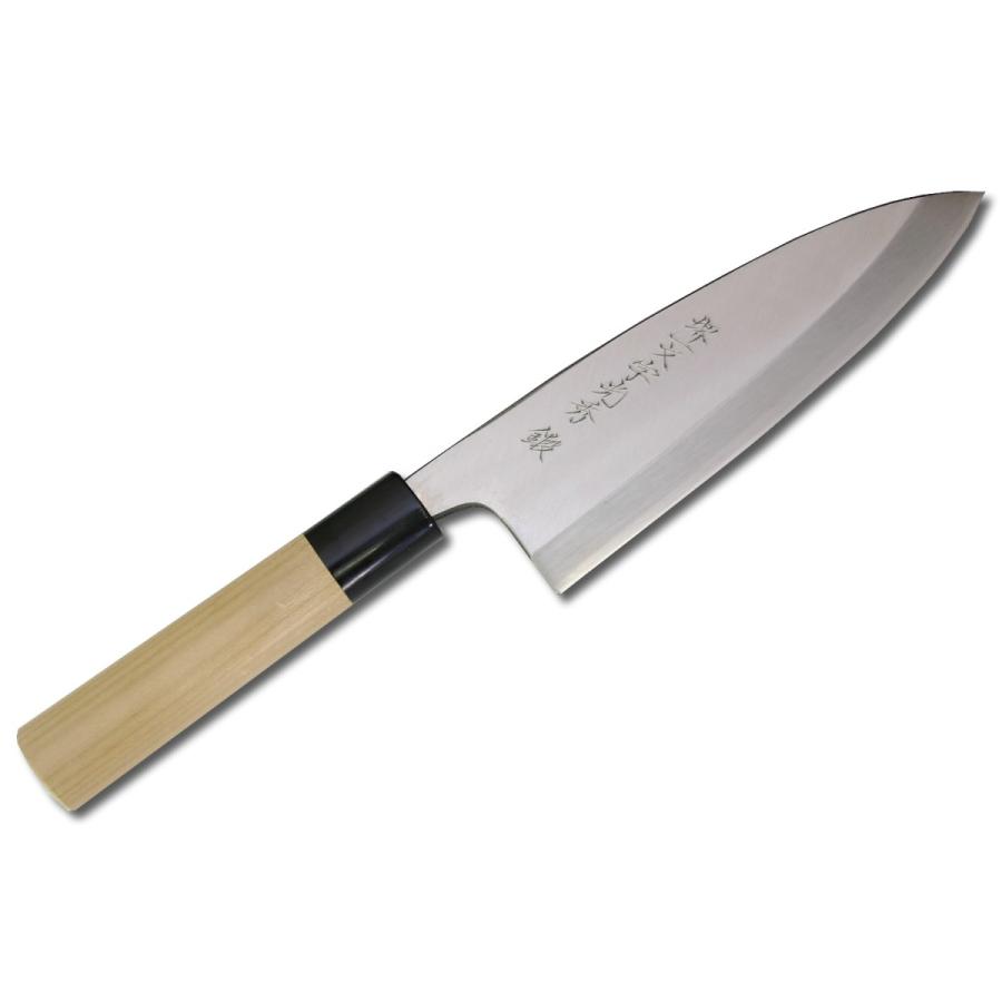 包丁 堺一文字光秀 モリブデン鋼 出刃包丁180mm【名入れ即日可能