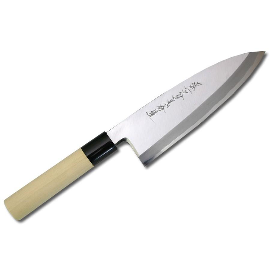 包丁 堺一文字光秀 青鋼 本霞 出刃包丁180mm【名入れ即日可能】 送料