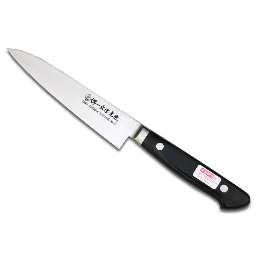 包丁 堺一文字光秀 8A-N ペティナイフ125mm【名入れ即日可能】 包丁