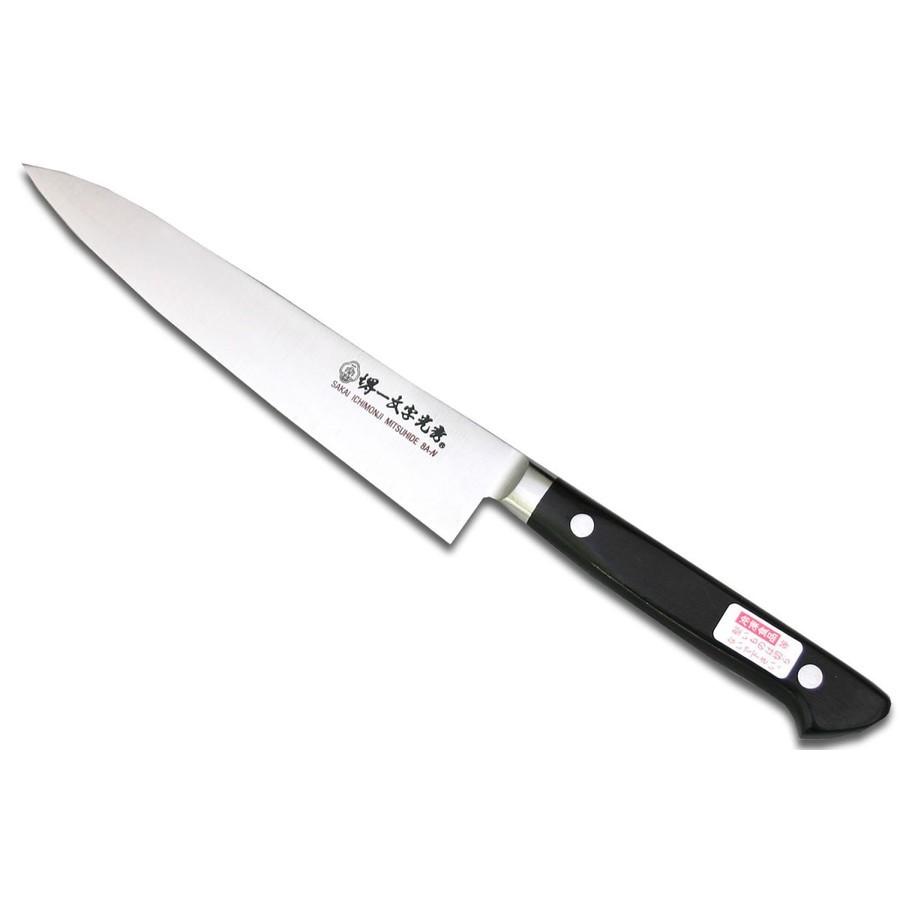 ペティナイフ 菊一文字 粉末ハイス鋼 150mm 包丁 堺一文字光秀 8A-N