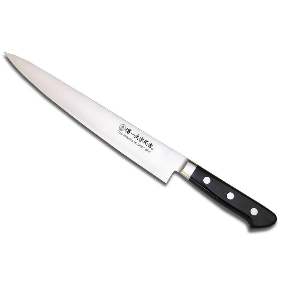 包丁 堺一文字光秀 8A-N 筋引き240mm【名入れ即日可能】 包丁 送料無料