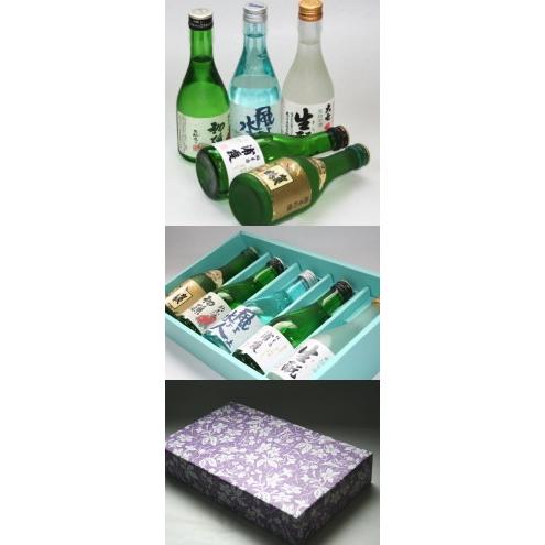 ●嬉しい！美味しい！日本酒・小瓶５本セットのみくらべ【送料込】※沖縄県と離島は別途500円の追加送料が必要になります※クール便は別途250円。 | 