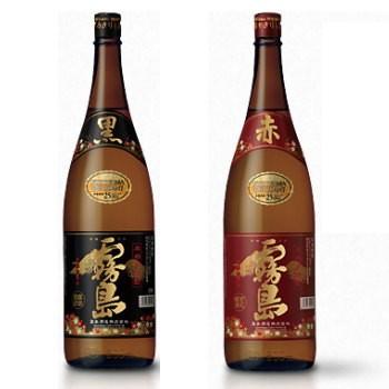 赤霧島・黒霧島　飲みくらべセット（1800ml×2本）【税込・送料込】※沖縄県・離島へのお届けは別途送料1300円がかかります。 | 霧島酒造