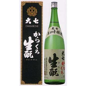 大七　からくち生もと　本醸造 1800ml | 