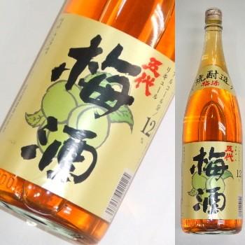 芋焼酎造り　五代梅酒　1800ml | 