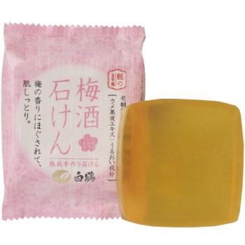 鶴の玉手箱 熟成手づくり石けん 『梅酒石けん 100g』 | 