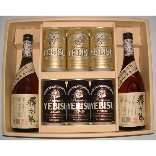 麦焼酎源次郎２本＆エビス６本セット【送料込】 | 