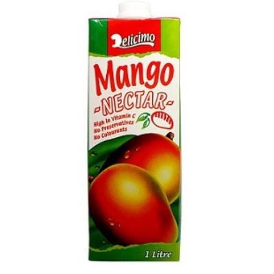 果汁30％ DELICIMO MANGO デリシモ マンゴジュース 1,000ml ★24本ごとに1個分の送料が必要になります★離島、沖縄県へのお届けは追加送料がかかります。 | 