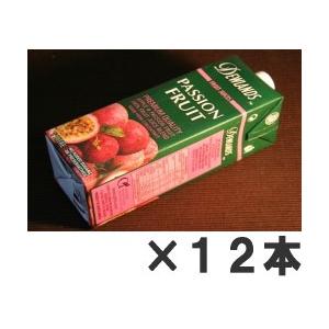 まとめ買いで激安！DEWLANDS PASSION FRUITデューランド パッションフルーツジュース 1,000ml 12本パック 24本(2ケース)ごとに送料500円 離島、沖縄県は追加送料 | 