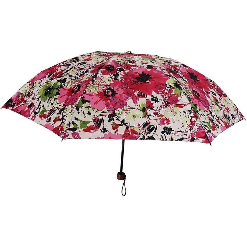 マサキ 雨傘 レディース傘 日本製 折りたたみ傘 転写プリント
