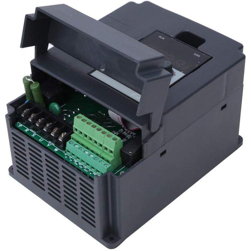 「特別コラボアイテム」 220VAC VFD可変周波数ドライブ、単相220V入力3相220V出力可変周波数インバーター、VFDインバーター周波数コンバーター、VFD